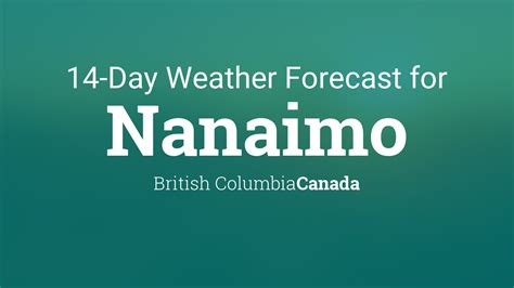 weather nanaimo 14 days